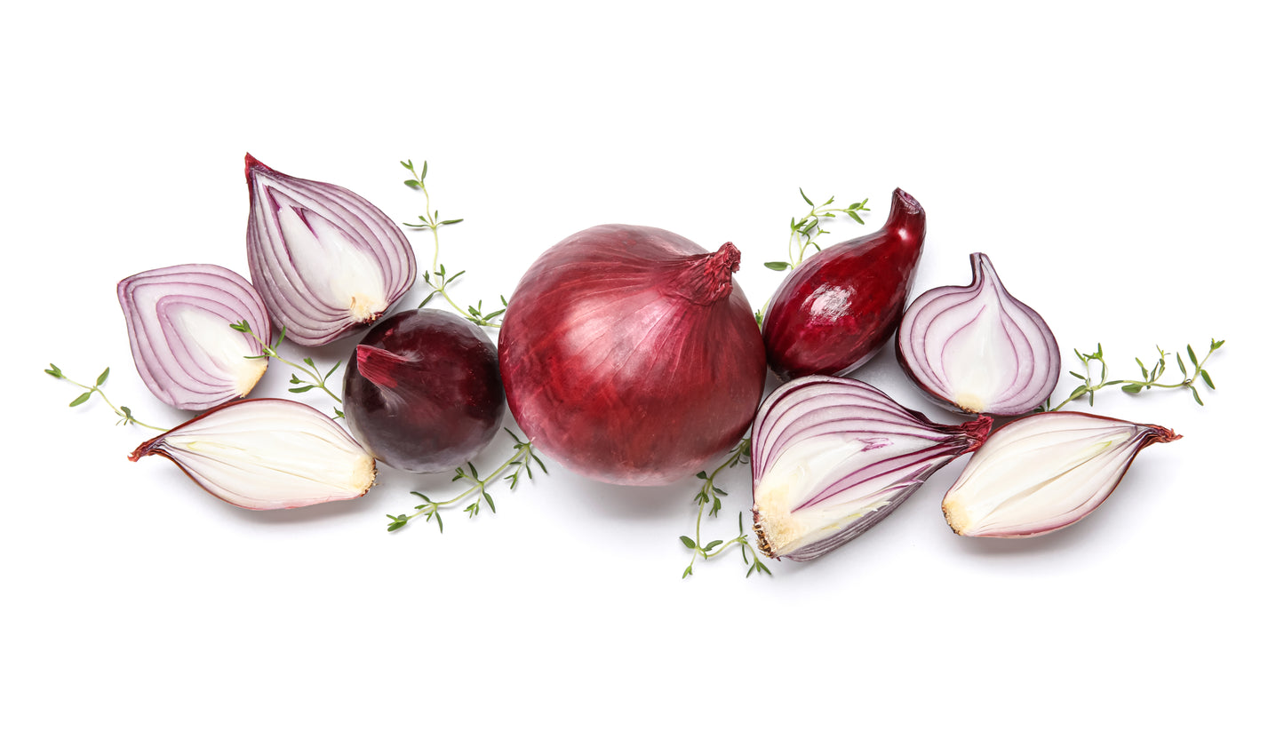 Large Red Salad Onions $1 each sold in bags of 3