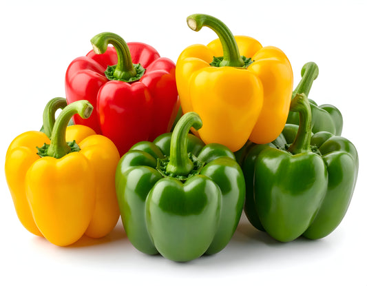 Capsicums Mixed Colours (Each from $1.05)
